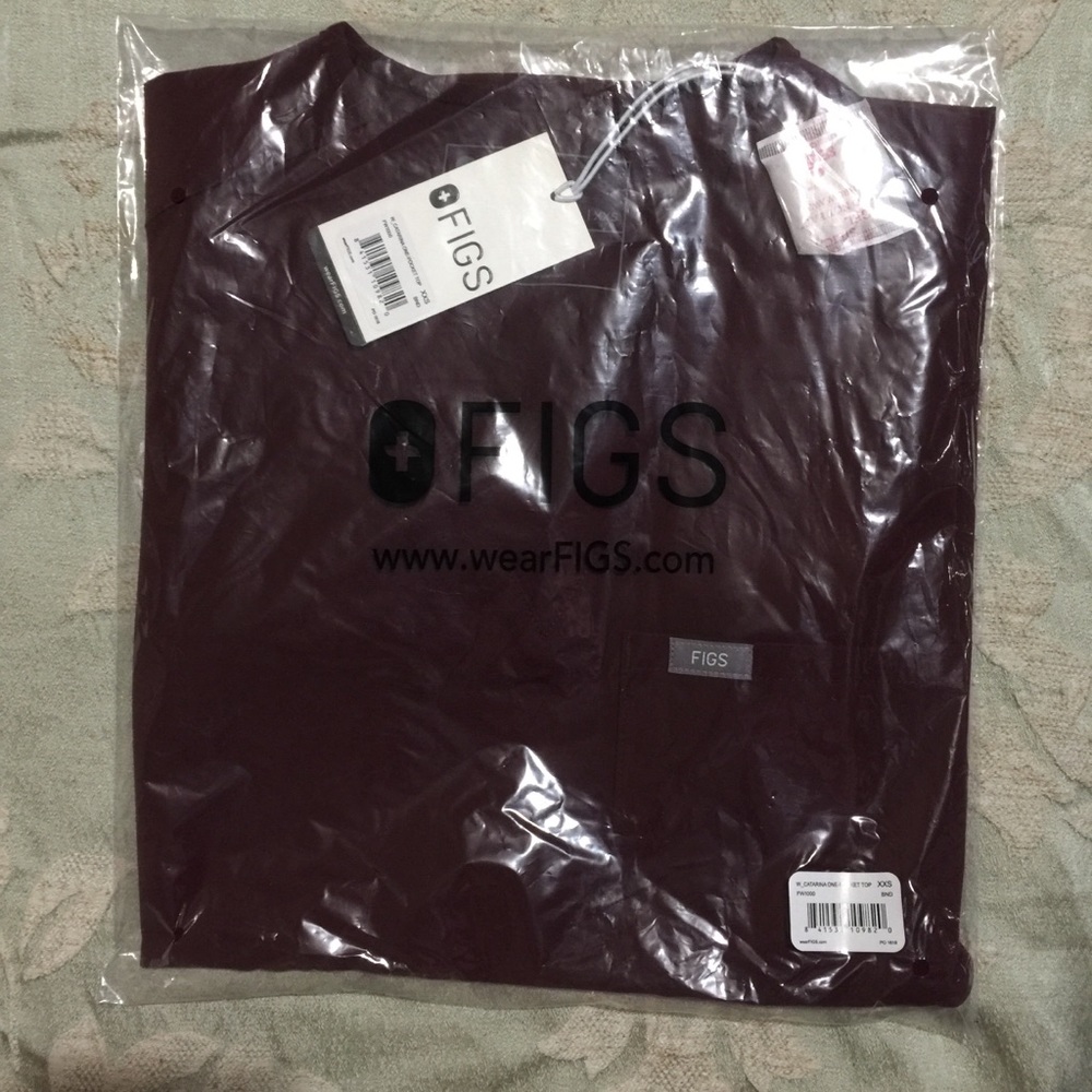 Figs caterina scrub top xxs NWT